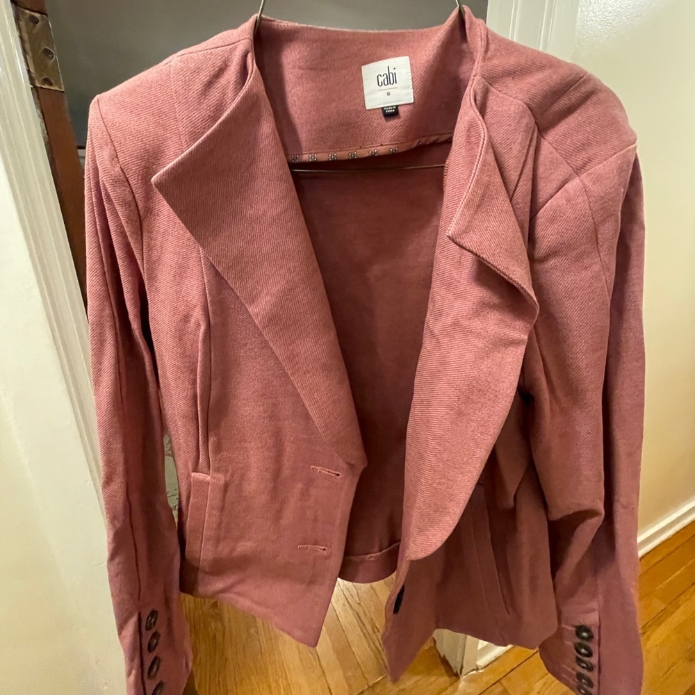 Pink blazer by Cabi